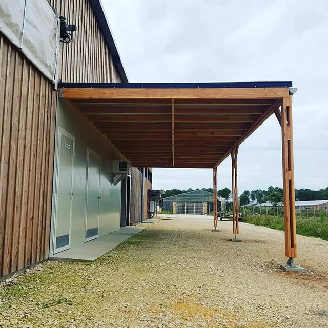 Réalisation d’aménagement extérieur bois — Tera Nature, paysagiste à Bordeaux et en Médoc (15)
