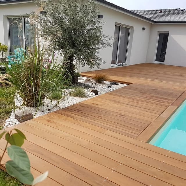 Réalisation d’aménagement extérieur bois — Tera Nature, paysagiste à Bordeaux et en Médoc (20)