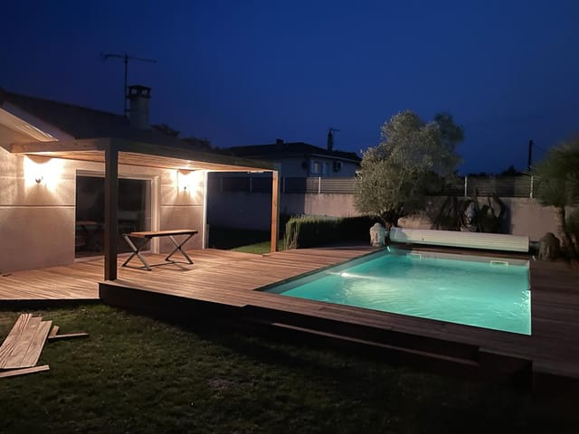 Réalisation d’aménagement extérieur bois — Tera Nature, paysagiste à Bordeaux et en Médoc (37)