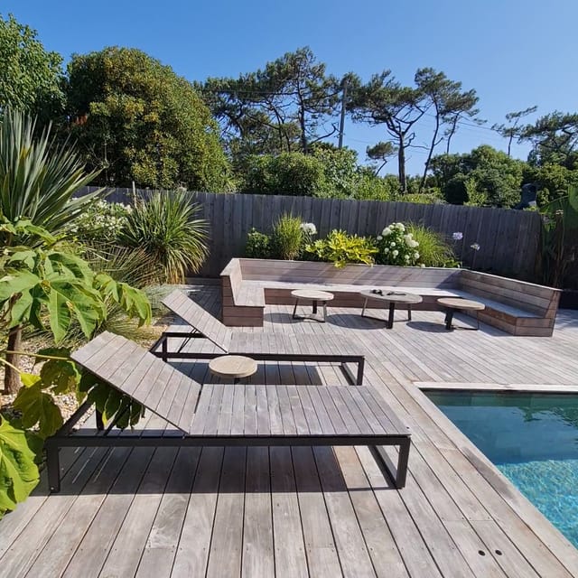 Terrasses bois — réalisation Tera Nature, paysagiste à Bordeaux et en Médoc (5)